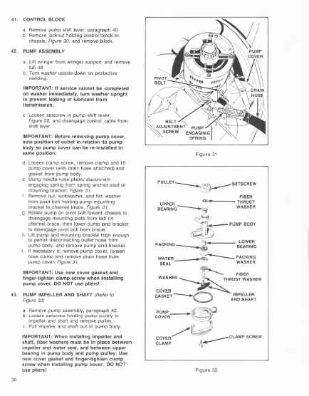 Speed Queen Manual, page 30
